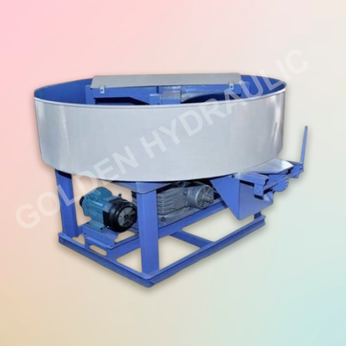 PAVER BLOCK COLOR PAN MIXER MACHINE
